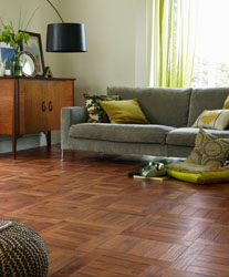 Welcoming living room with Karndean flooring